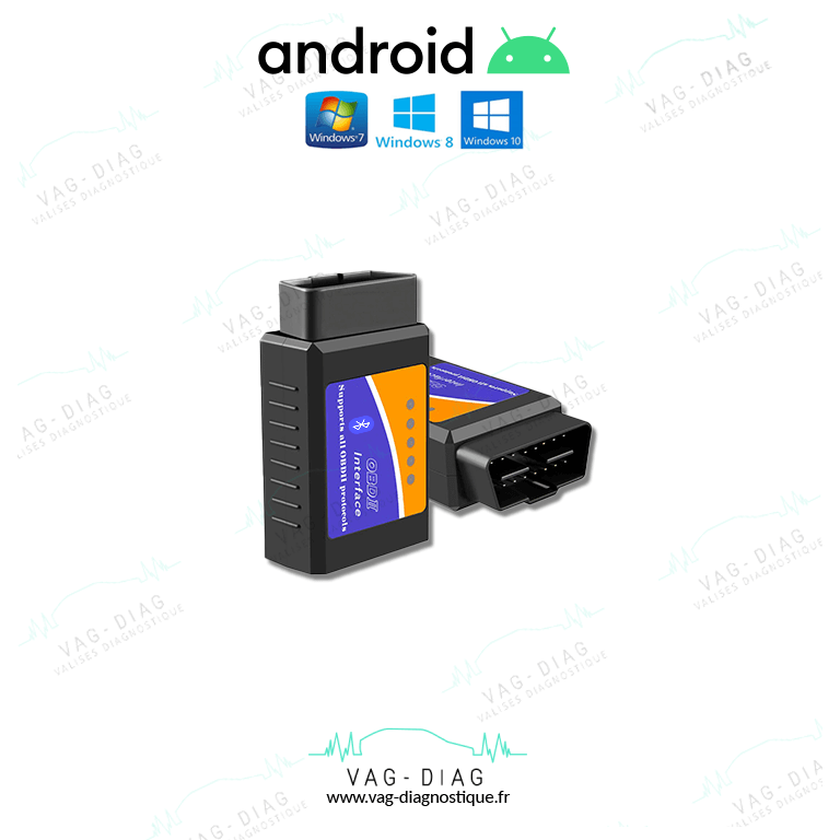 Interface Diagnostic Multimarque ELM327 USB BLUETOOTH WIFI PRO OBD2 IOS  Android au meilleur prix