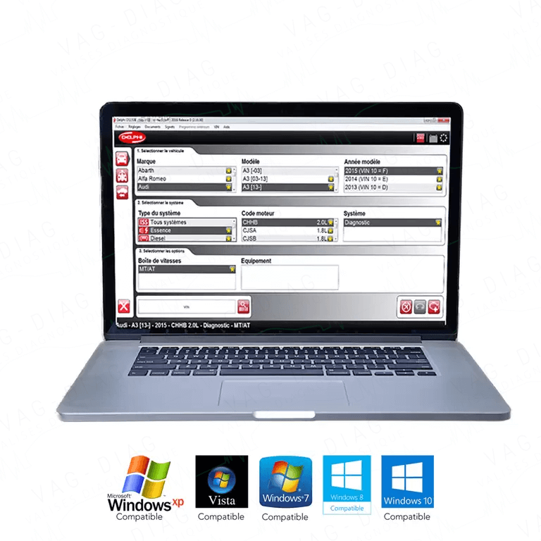 Multidiag : Logiciel Delphi 2014 R3 - One clic install