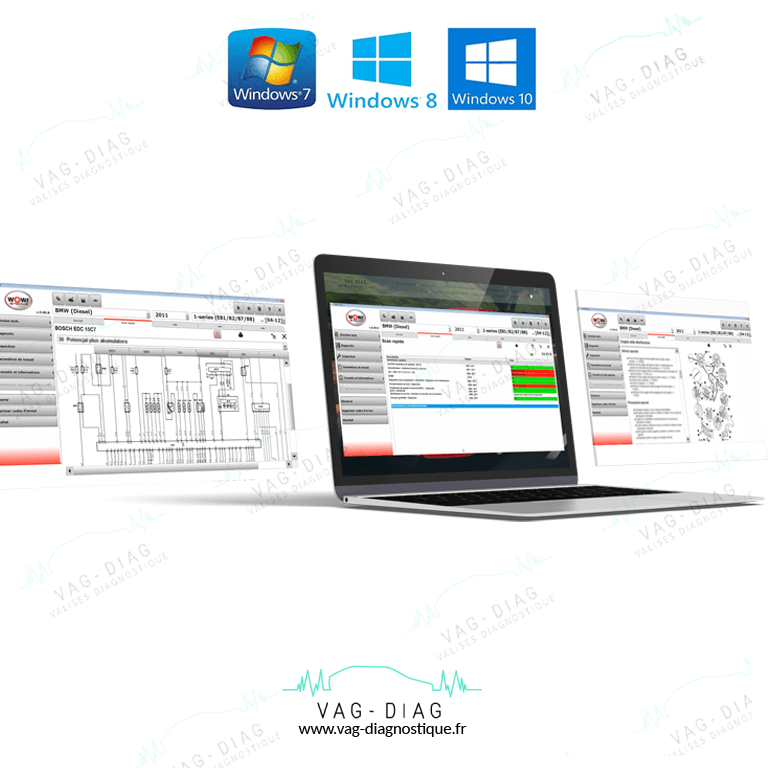 Multidiag : Logiciel WOW 2016 FR