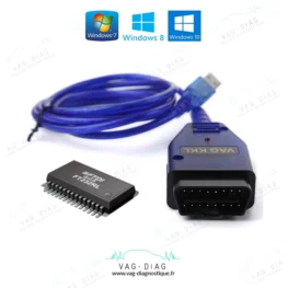 vag_commander_eeprom_programmer_kkl_vag-diagnostique.fr Valise - interface OBD2 VAG KKL - chip FTDI FT232RL - USB 2.0 - VAG Commander + VAG EEPROM programmer + DASH dump edit